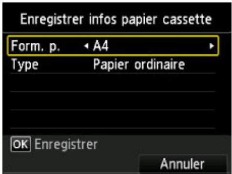 CANON PIXMA MG5650 - Définition du type de papier pour l'impression - 2