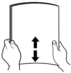 CANON PIXMA IP100 - Flatten the four corners of the paper before loading it. - 1