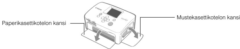 CANON SELPHY CP760 - Avaa tulostimen kannet. - 1