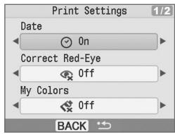 CANON SELPHY CP760 - - Datum printen - 3