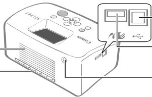 CANON SELPHY CP760 - Überblick über die Komponenten - 2