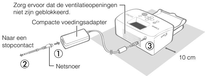 CANON SELPHY CP760 - De printer plaatsen en aansluiten - 1