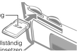 CANON SELPHY CP760 - Dadurch wird der Drucker eingeschaltet. Setzen Sie eine Speicherkarte in den entsprechenden Kartensteckplatz ein. - 2