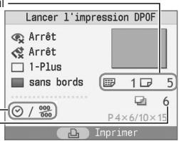 CANON SELPHY CP760 - Appuyez sur OK et vérifiez les réglages. - 1