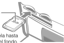 la hasta el fondo.