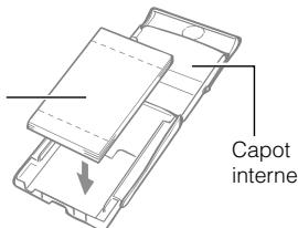 CANON SELPHY CP760 - Ouvrez le capot interne. - 2