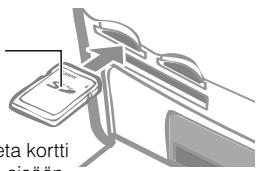 CANON SELPHY CP760 - Aseta muistikortti oikeaan korttipaikkaan. - 2