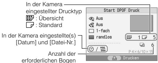 CANON SELPHY CP760 - Drücken Sie die Taste OK, und überprüfen Sie die Einstellungen. - 1