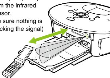 CANON SELPHY CP790 - Infrared (IrSimple or IrDA IR) Wireless Printing - 3