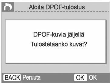 CANON SELPHY CP790 - Tulostaminen kamerassa määrityillä asetuksilla (DPOF-tulostus) - 3