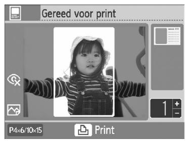CANON SELPHY CP790 - Selecteer een achtergrondkleur. - 4