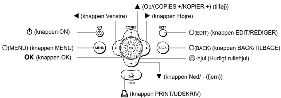 CANON SELPHY CP790 - Sprogbrug og symboler i dette vegjledning - 1