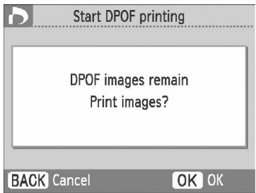 CANON SELPHY CP790 - Printing Images Using Camera Specified Settings (DPOF Print) - 3