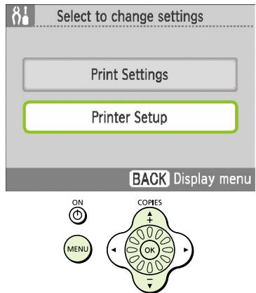 CANON SELPHY CP790 - Setting the Display Language - 2