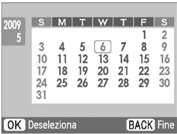 CANON SELPHY CP790 - Impostare l'anno, il mese, il giorno di inizio settimana ed evidenziare le festività. - 2