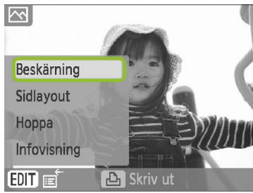 CANON SELPHY CP790 - Visa skärmen for beskärningsinställningar. - 1