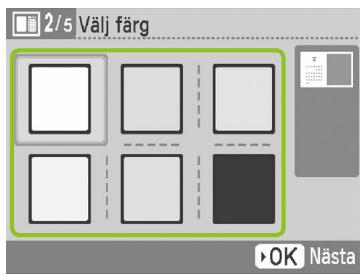 CANON SELPHY CP790 - Välj en layout. - 2