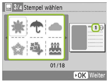 CANON SELPHY CP790 - Wahlen Sie eine Hintergrundfarbe aus. - 2