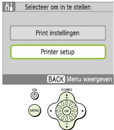 CANON SELPHY CP790 - De weergavetaal instellen - 2