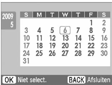 CANON SELPHY CP790 - Selecteer of u wel of geen feestdagen wilt toevoegen. - 1