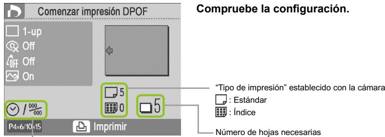 CANON SELPHY CP790 - Impresión de imagenes usingo la configuraciónspecificada en la CAMERA (Impresión DPOF) - 7