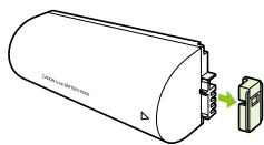 CANON SELPHY CP790 - Entfernen Sie die Akkufachabdeckung. - 1