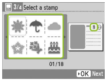 CANON SELPHY CP790 - Choose a background color. - 2