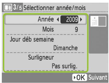 CANON SELPHY CP790 - Choisissez une couleur d'arrière-plan. - 2