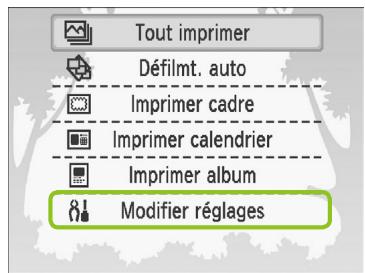 CANON SELPHY CP790 - Réglages SELPHY - 2