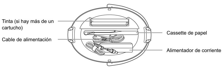 CANON SELPHY CP790 - Almacenimiento de los accesorios - 1