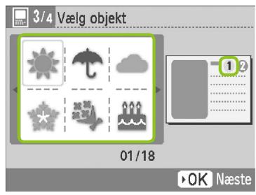 CANON SELPHY CP790 - Vaelg en baggrundsfarve. - 2