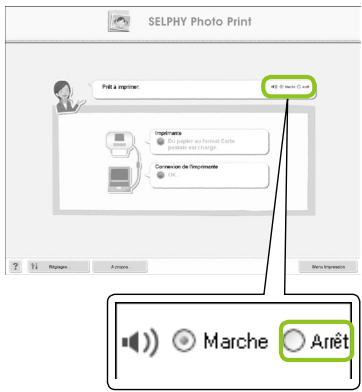 CANON SELPHY CP790 - Désactivation des instructions audio - 1