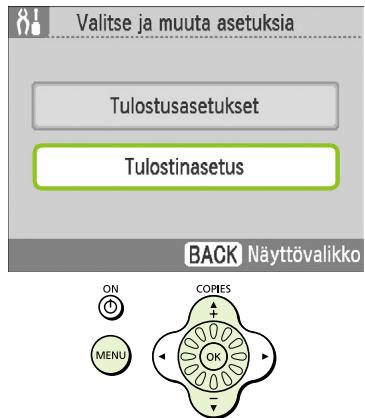 CANON SELPHY CP790 - Näytön kielen asettaminen - 2