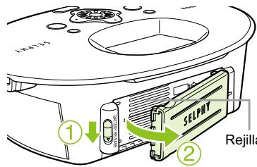 CANON SELPHY CP790 - Instalación de la bateria - 1