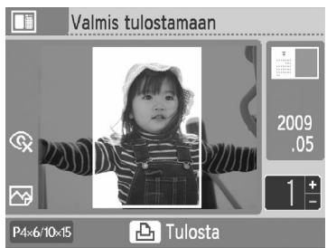 CANON SELPHY CP790 - Määrität vuosi, kuukausi, viikon ensimmäinen paivä ja korostettavat lomapäivät. - 8