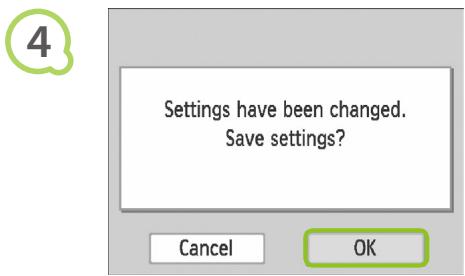 CANON SELPHY CP790 - Display the print settings screen. - 3