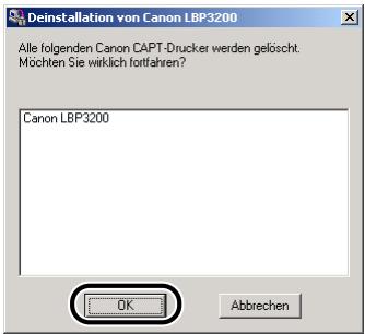 CANON LASER SHOT LBP3200 - Klichen Sie auf [OK]. - 1