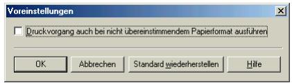 CANON LASER SHOT LBP3200 - Voreinstellungen - 1