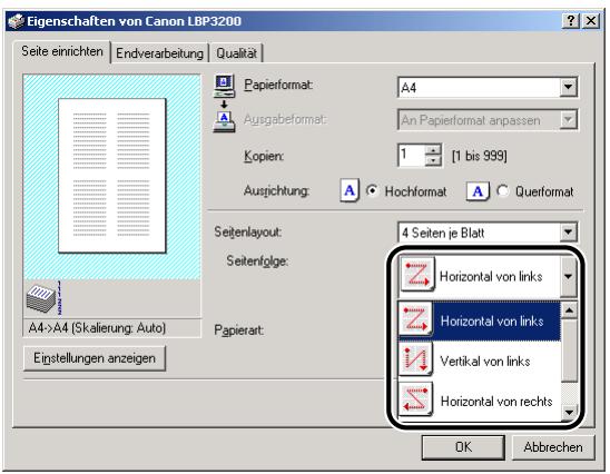 CANON LASER SHOT LBP3200 - Registerblatt [Papierauswahl] - 3