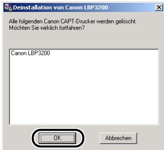 CANON LASER SHOT LBP3200 - Klichen Sie auf [OK]. - 1