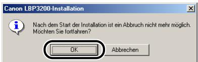 CANON LASER SHOT LBP3200 - Klichen Sie auf [OK]. - 1
