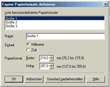 CANON LASER SHOT LBP3200 - ■ Benutzerdefiniertes Papierformat (Siehe S. 4-37.) - 1