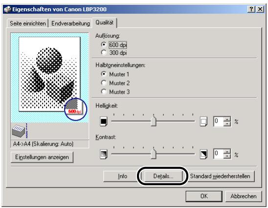 CANON LASER SHOT LBP3200 - Festlegend der Auflösungsverfeinerung - 1