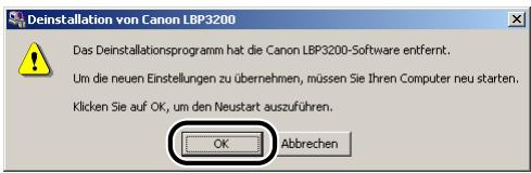 CANON LASER SHOT LBP3200 - Klichen Sie auf [OK]. - 1