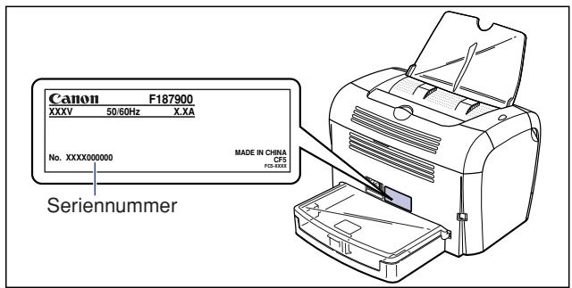 CANON LASER SHOT LBP3200 - Rückseite des Druckers - 1