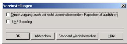 CANON LASER SHOT LBP3200 - Voreinstellungen - 1