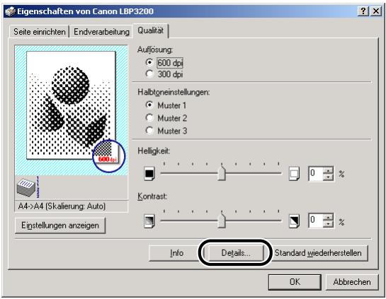 CANON LASER SHOT LBP3200 - Bestätigten Sie die Einstellungen, und klichen Sie dann auf [OK]. - 1