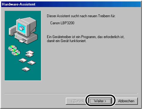 CANON LASER SHOT LBP3200 - Klichen Sie auf [Fertig stellen]. - 2