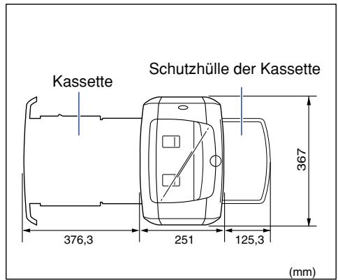 CANON LASER SHOT LBP3200 - Abmessungen der einzelnen Teile - 1