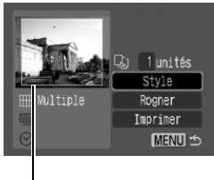 CANON BUBBLE JET DIRECT - Réglage du style d'impression (Image, Bordures et Date) - 3